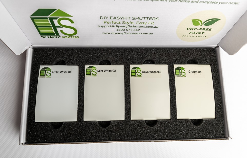EasyFit Shutter Standard Colours - DIY Shutters